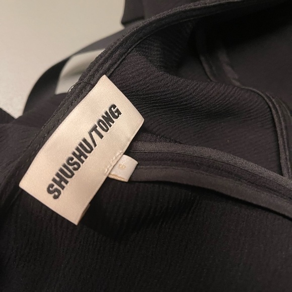 Mini Black Dress with Jewels - Picture 4 of 4